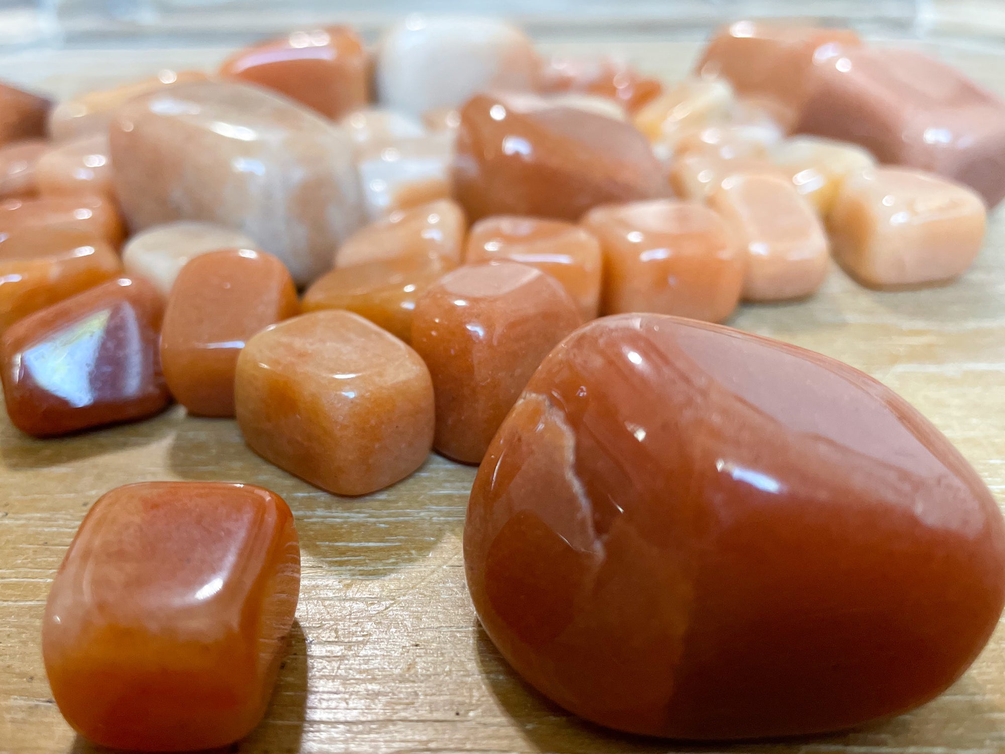 Red Aventurine Tumbled Stone