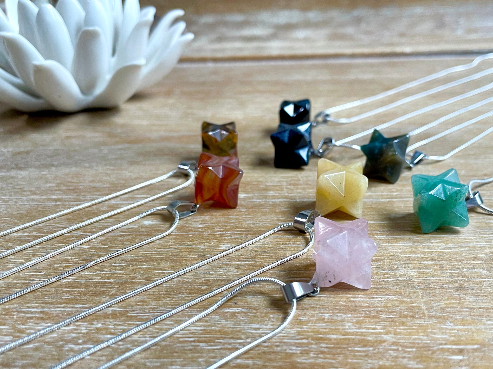 Merkaba crystal hotsell necklace
