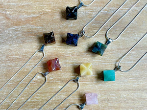 Merkaba Crystal Necklace