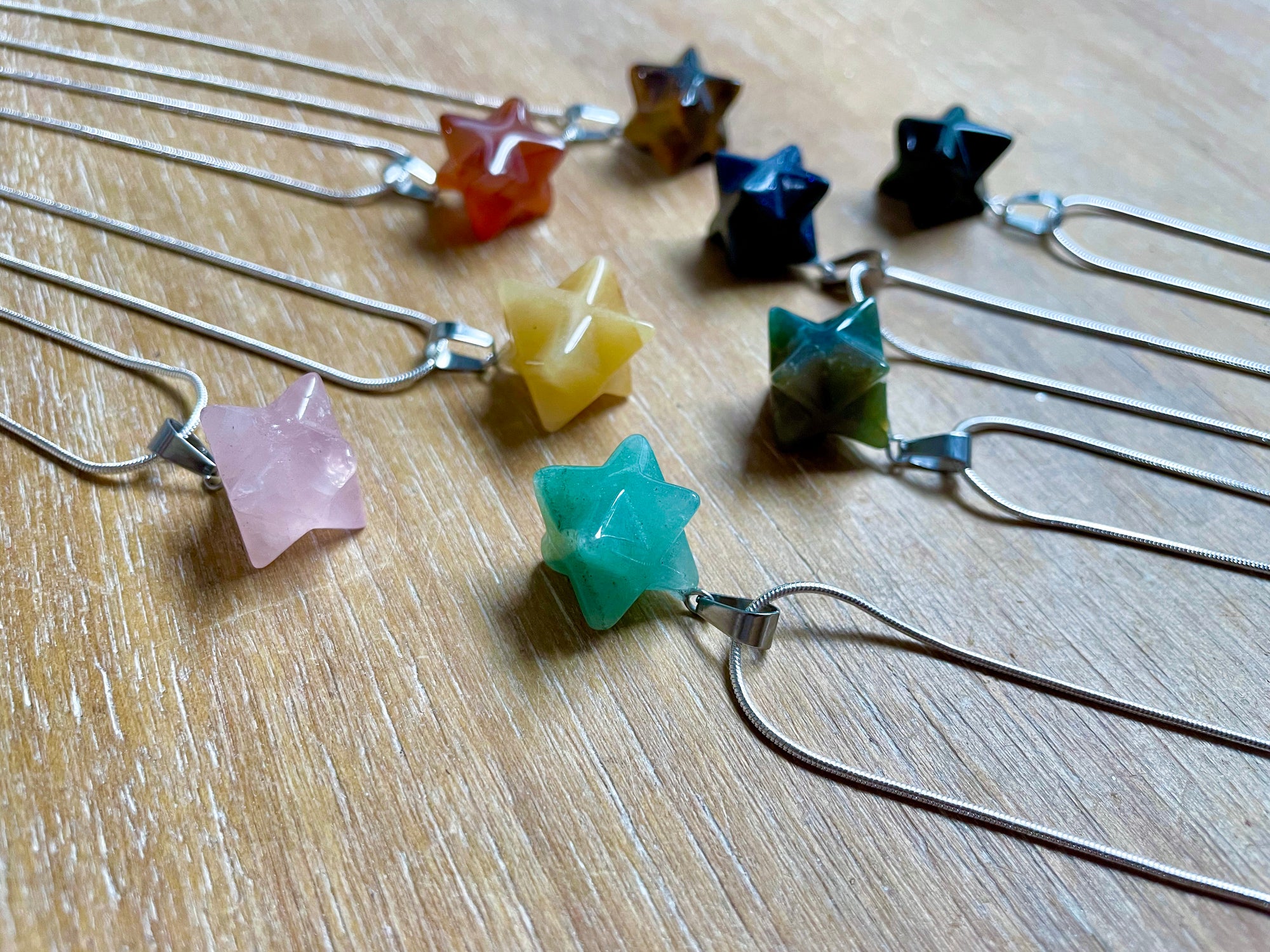 Merkaba Crystal Necklace