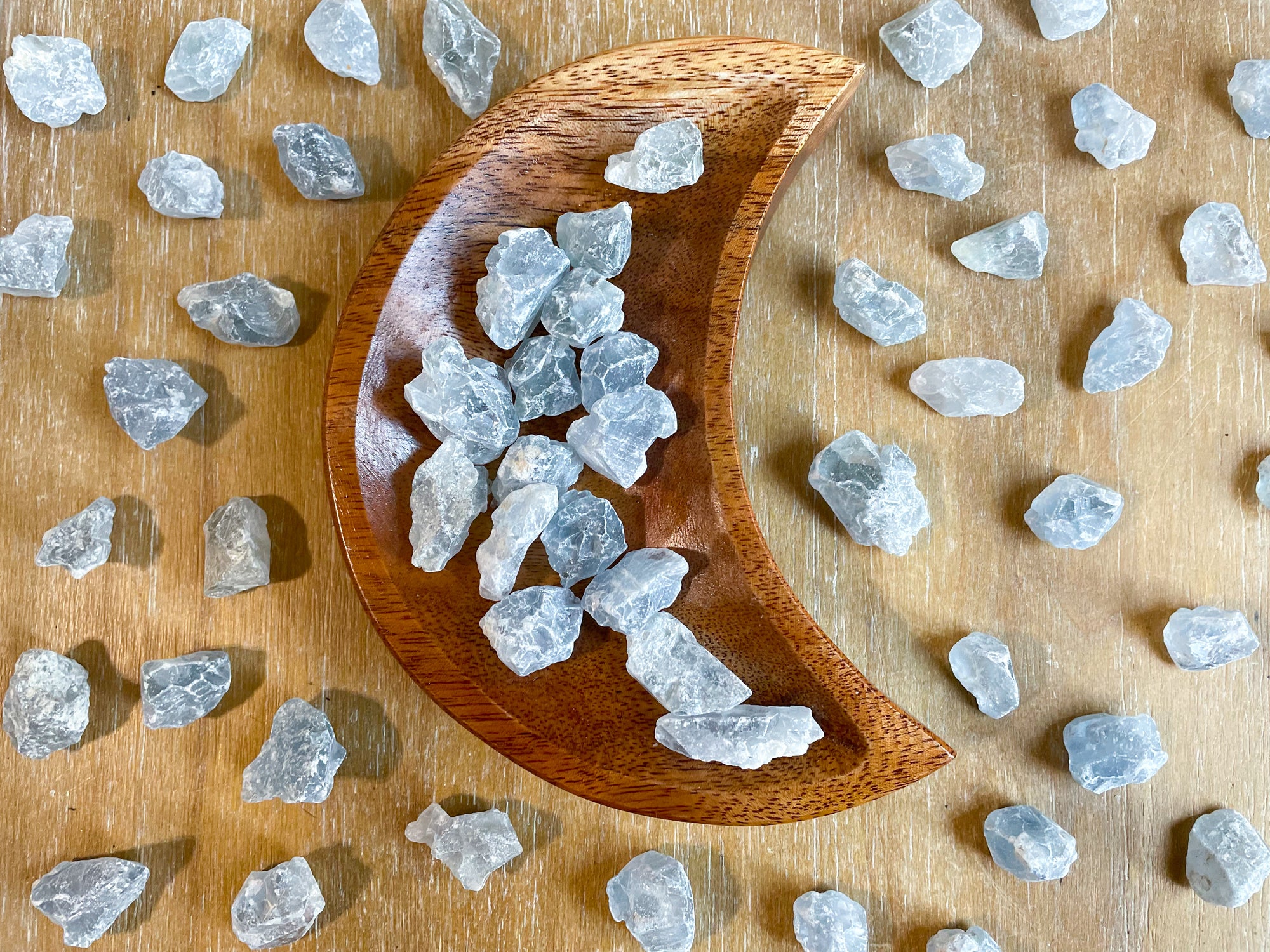 Celestite Raw Tumbled Stone