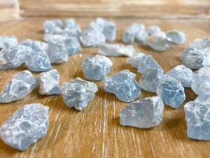 Celestite Raw Tumbled Stone