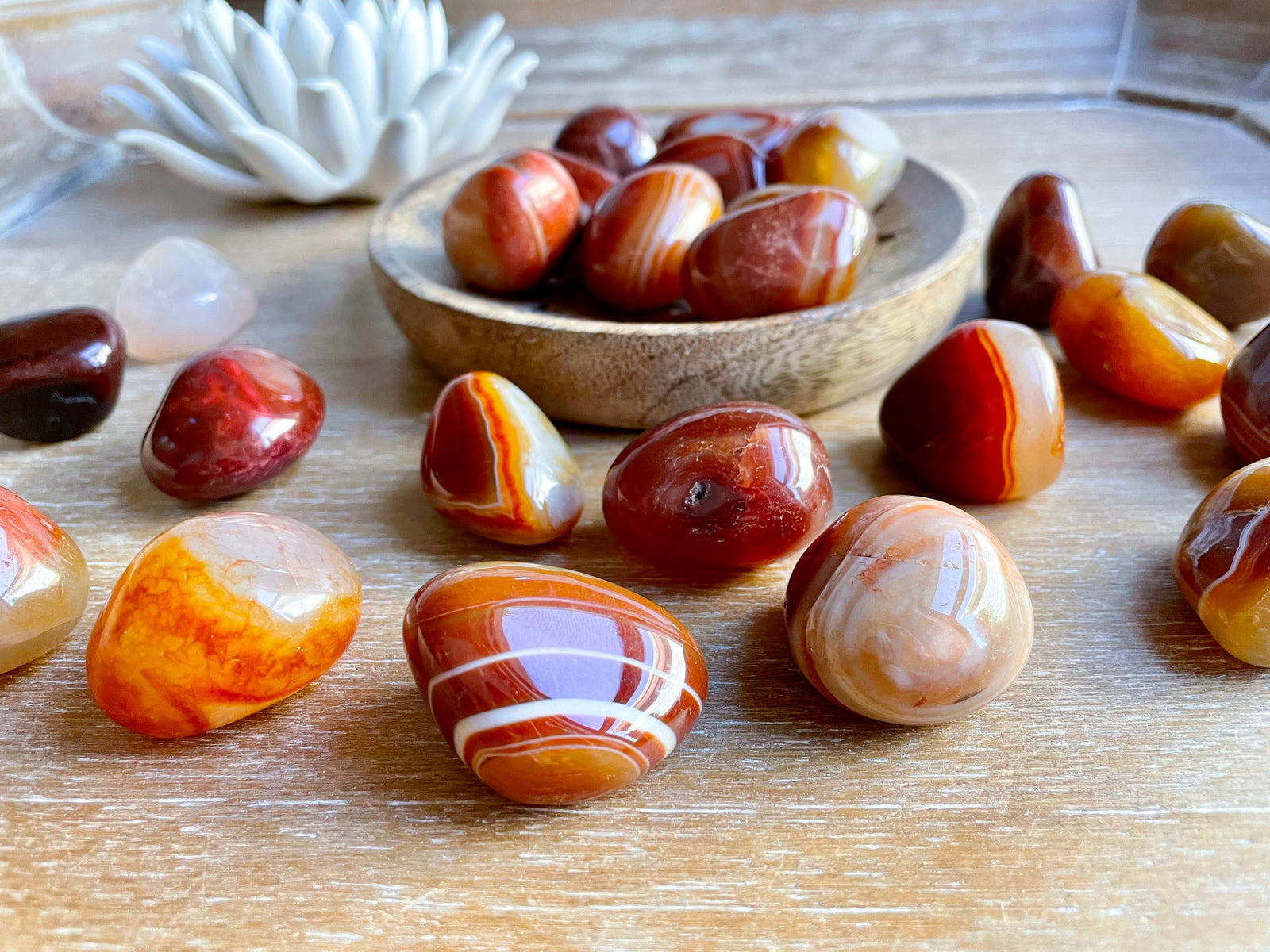 Carnelian Tumbled Stone