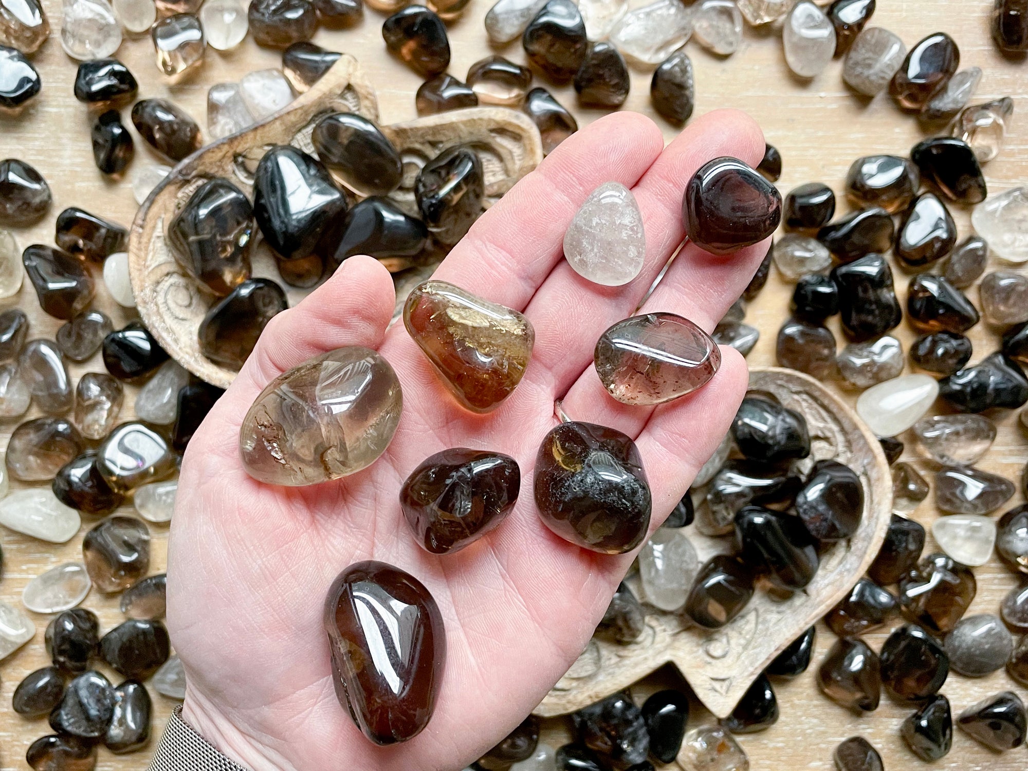 Smoky Quartz Tumbled Stone