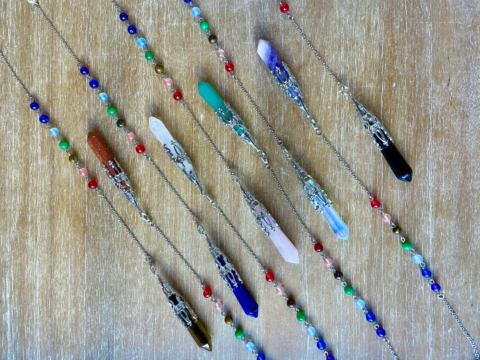 Crystal Chakra Muse Pendulum