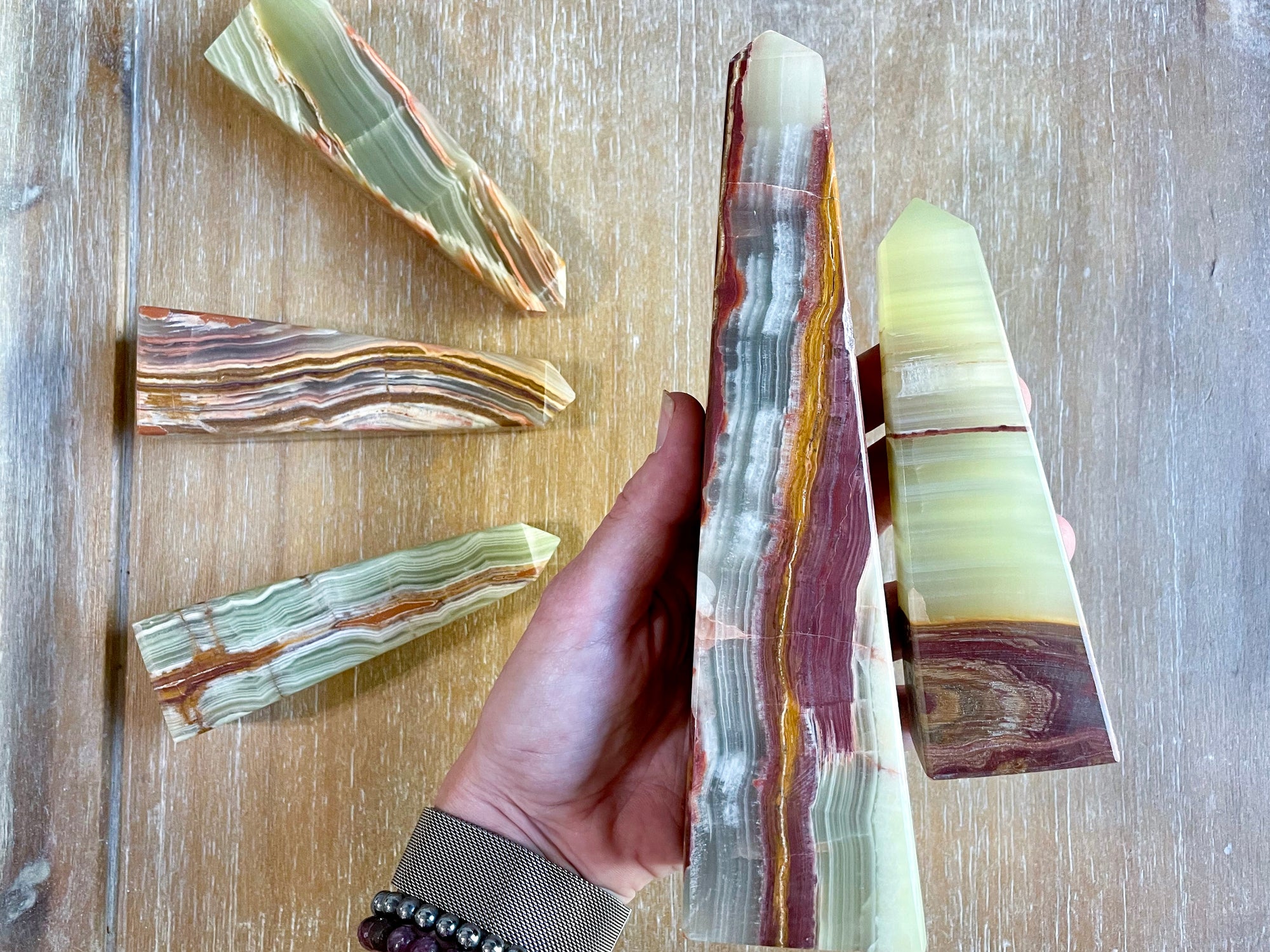 Banded Onyx Obelisk