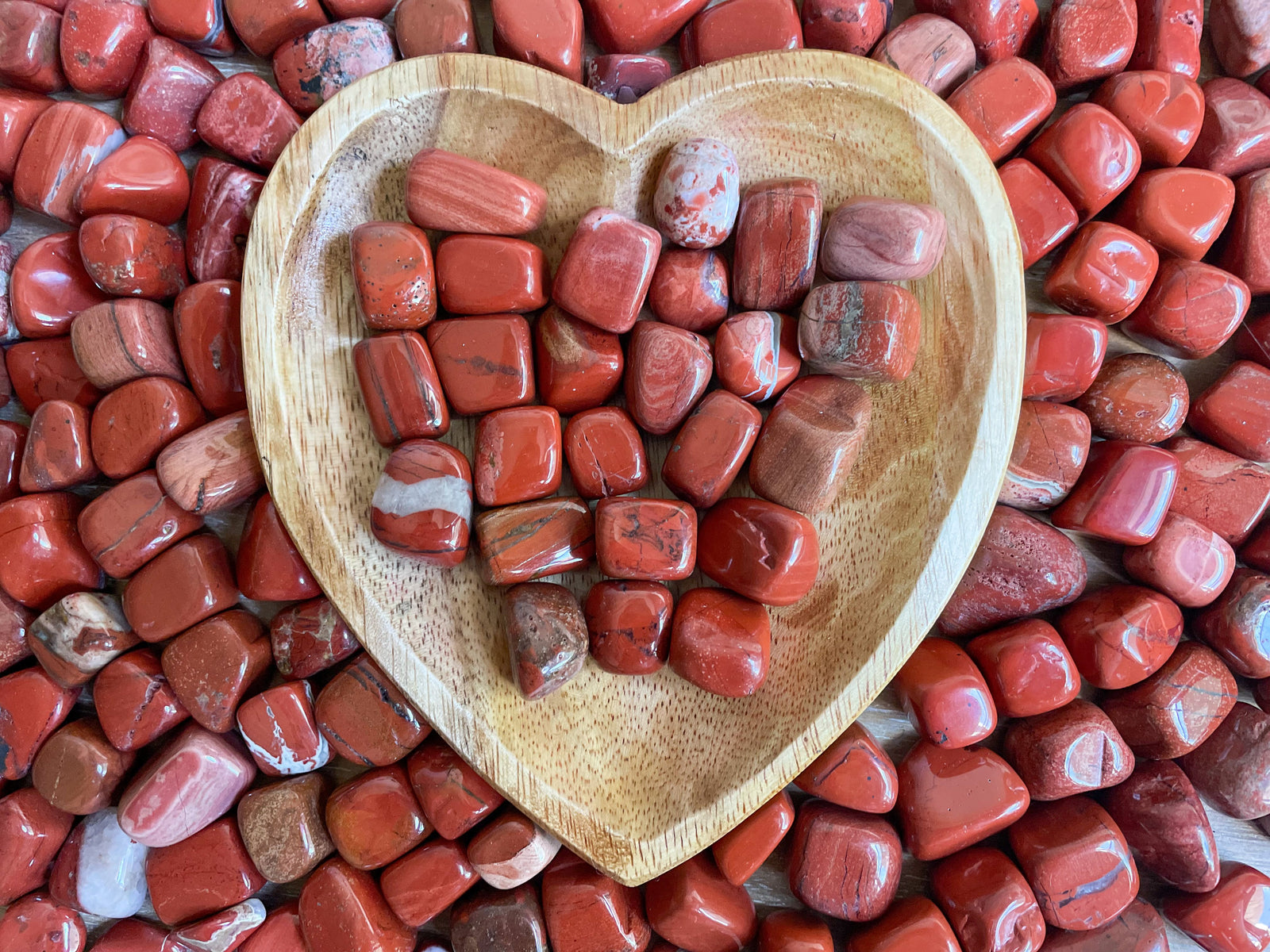 Red Jasper Tumbled Stone