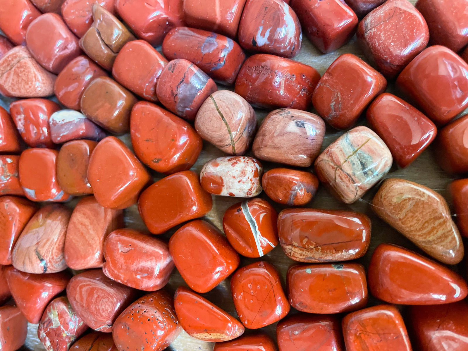 Red Jasper Tumbled Stone