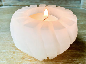 Selenite Vase Candle Holder