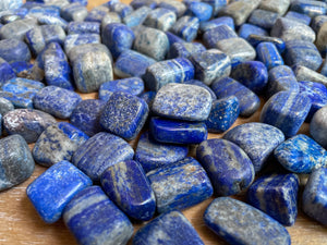 Lapis Lazuli Tumbled Stone Grade B