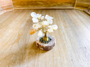 Crystal Bonsai Mini Tree Citrine