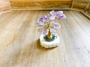 Crystal Bonsai Mini Tree Amethyst