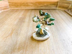 Crystal Bonsai Mini Tree Chrysocolla