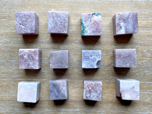 Pink Amethyst Cube