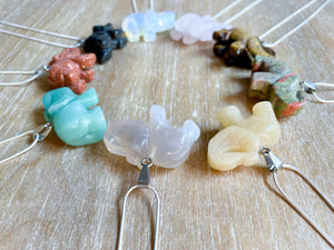 Elephant Crystal Necklace