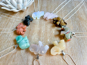 Elephant Crystal Necklace