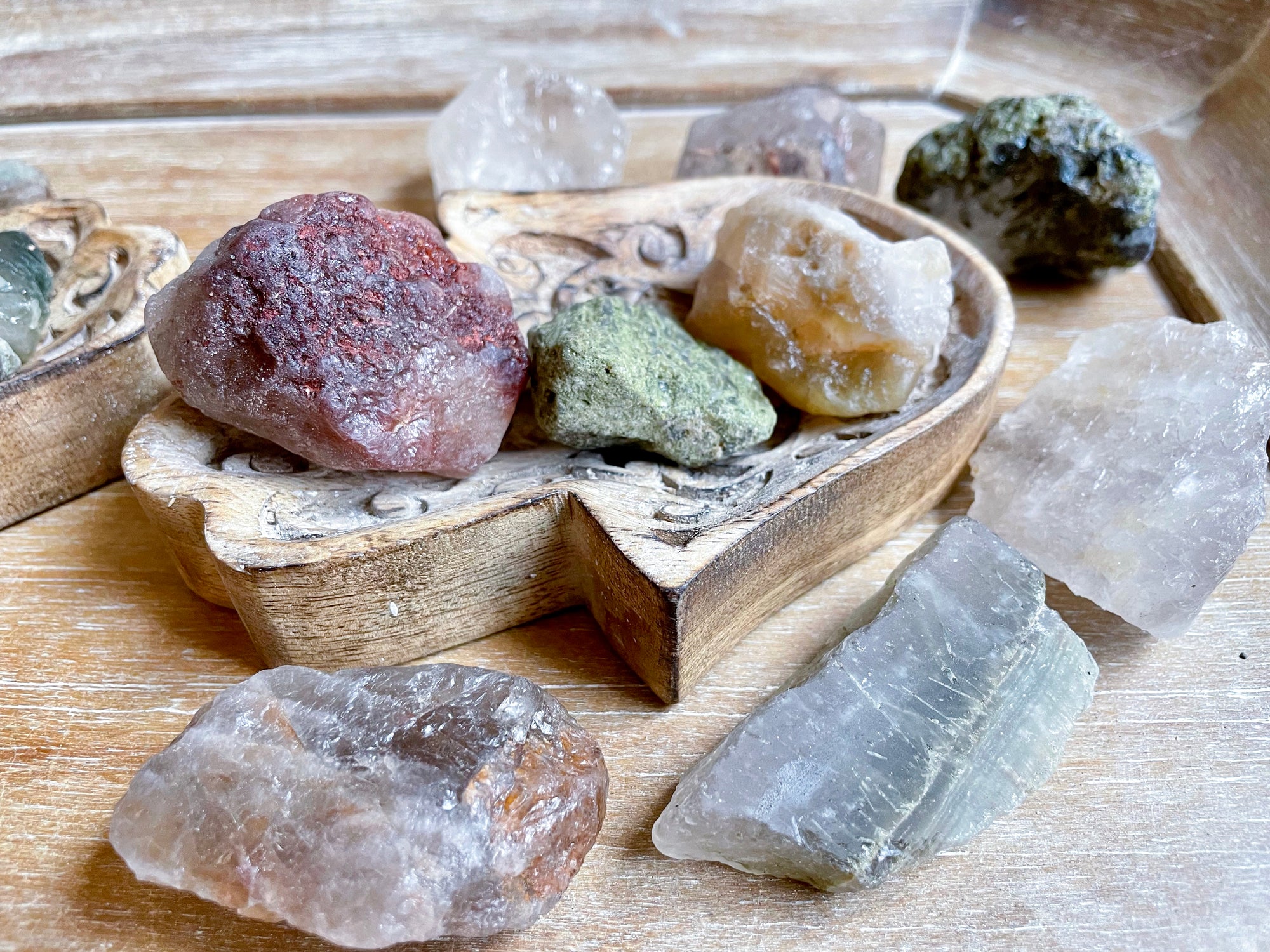 Quartz with Inclusions Raw