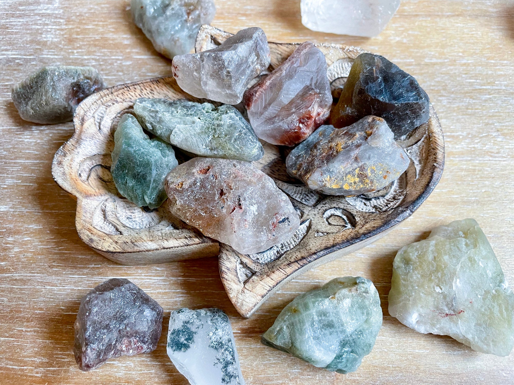 Quartz with Inclusions Raw