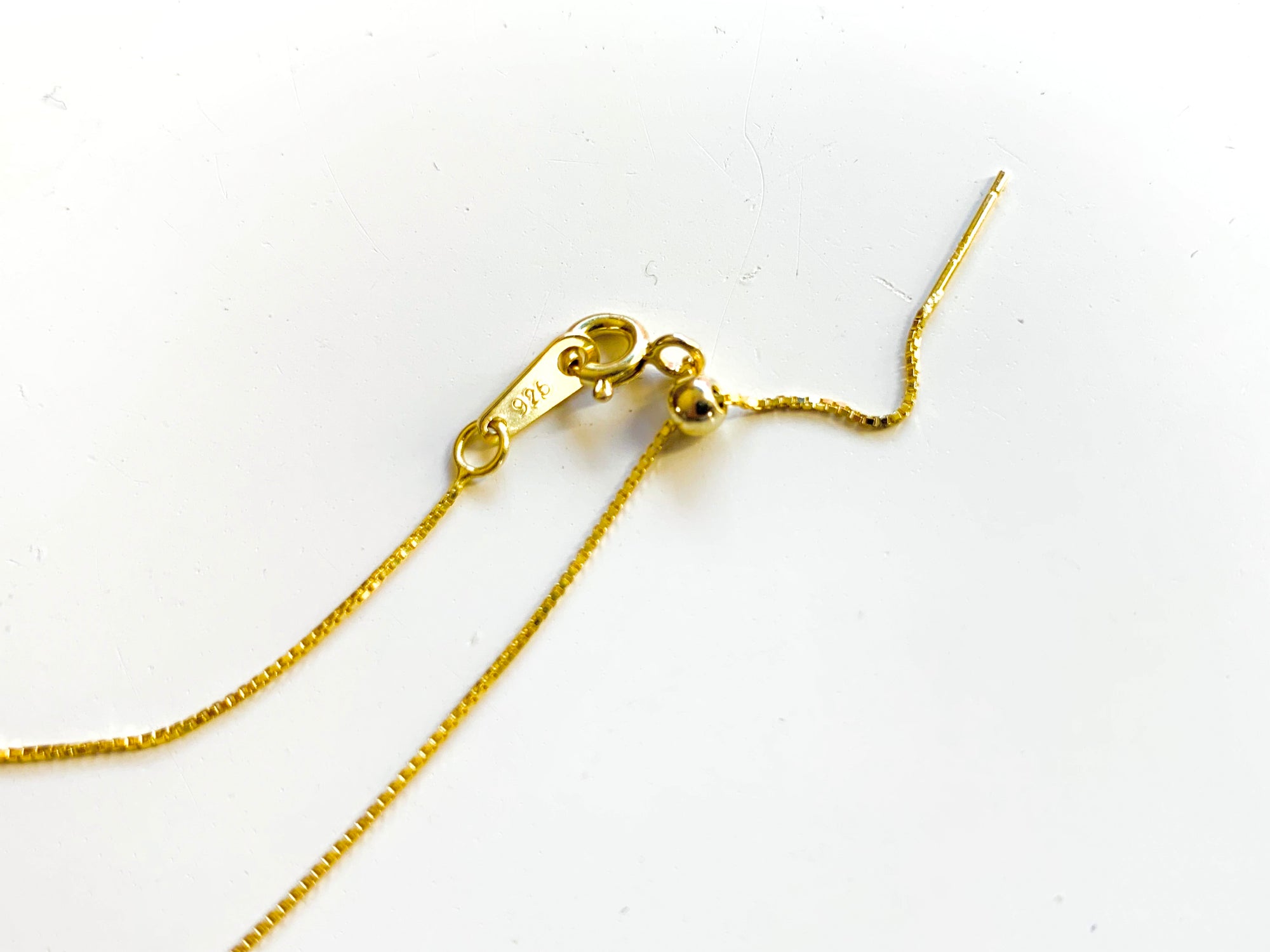 Dainty Customizable Sterling Necklace - Gold