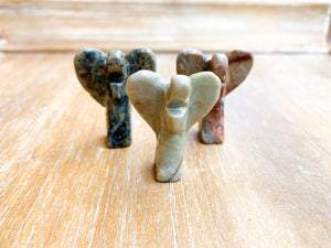 Soapstone Animal Critters Angel