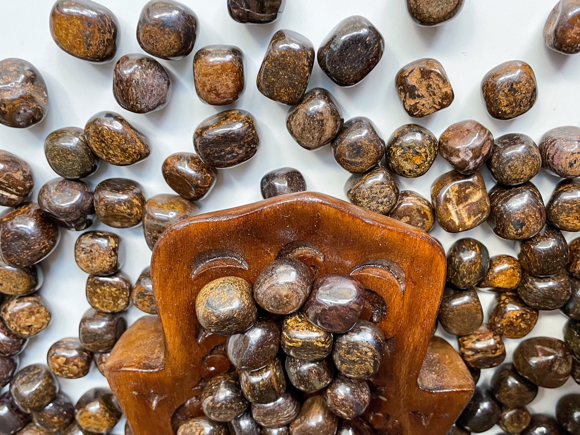 Bronzite Tumbled Stone