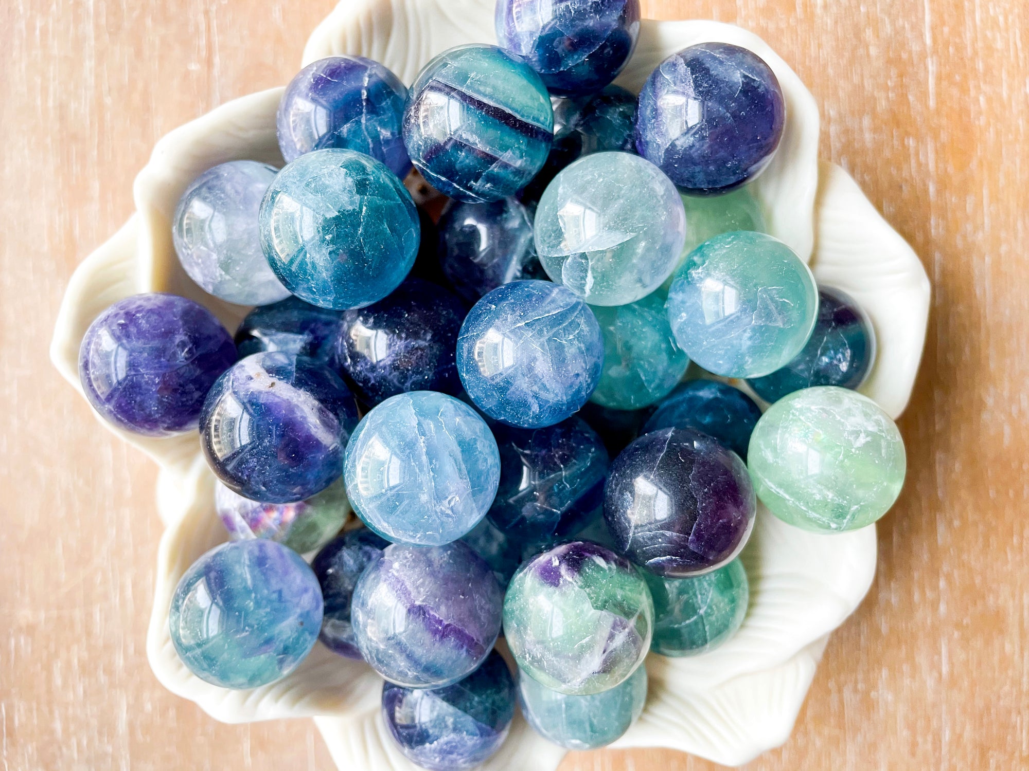 Fluorite Sphere || Marble