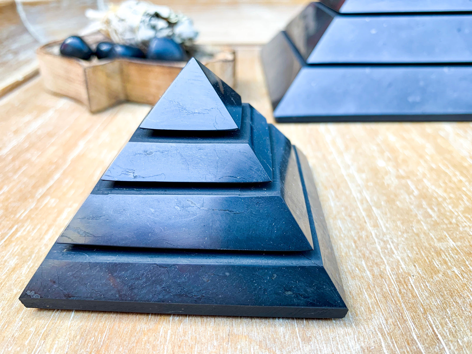 Shungite Sakara Pyramid