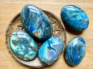 Labradorite Palm Stone