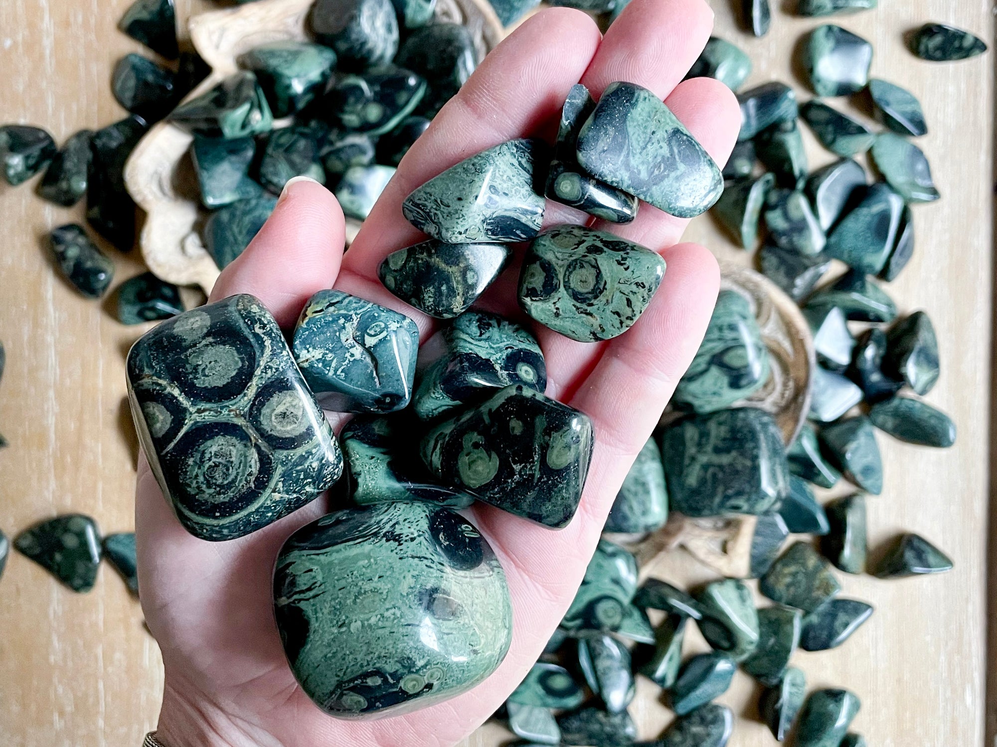 Kambaba Jasper Tumbled Stone