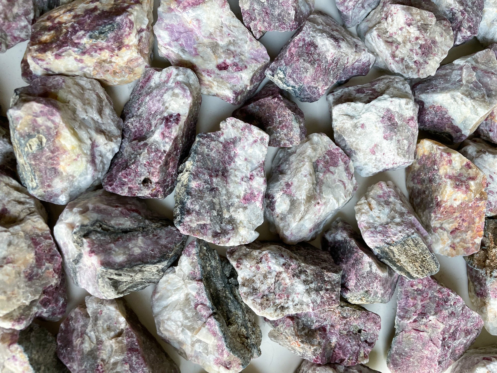 Rubellite Raw Stone