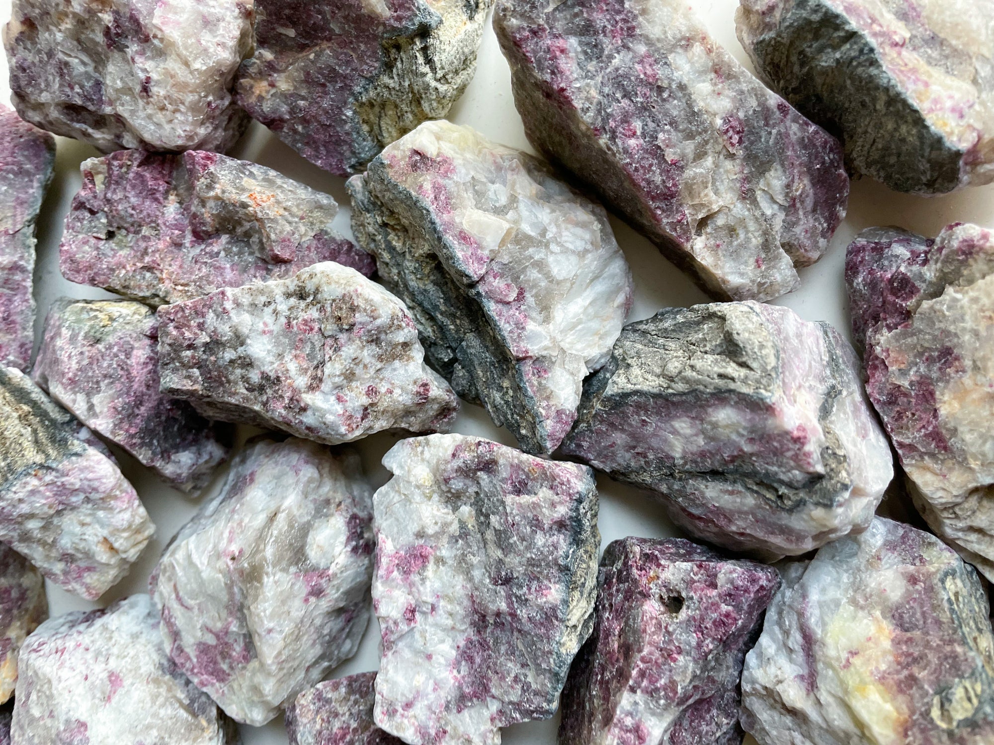 Rubellite Raw Stone