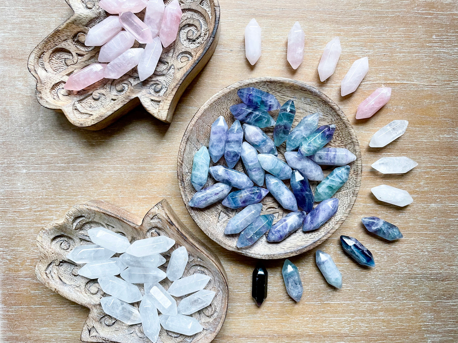 Mini Double Terminated Points