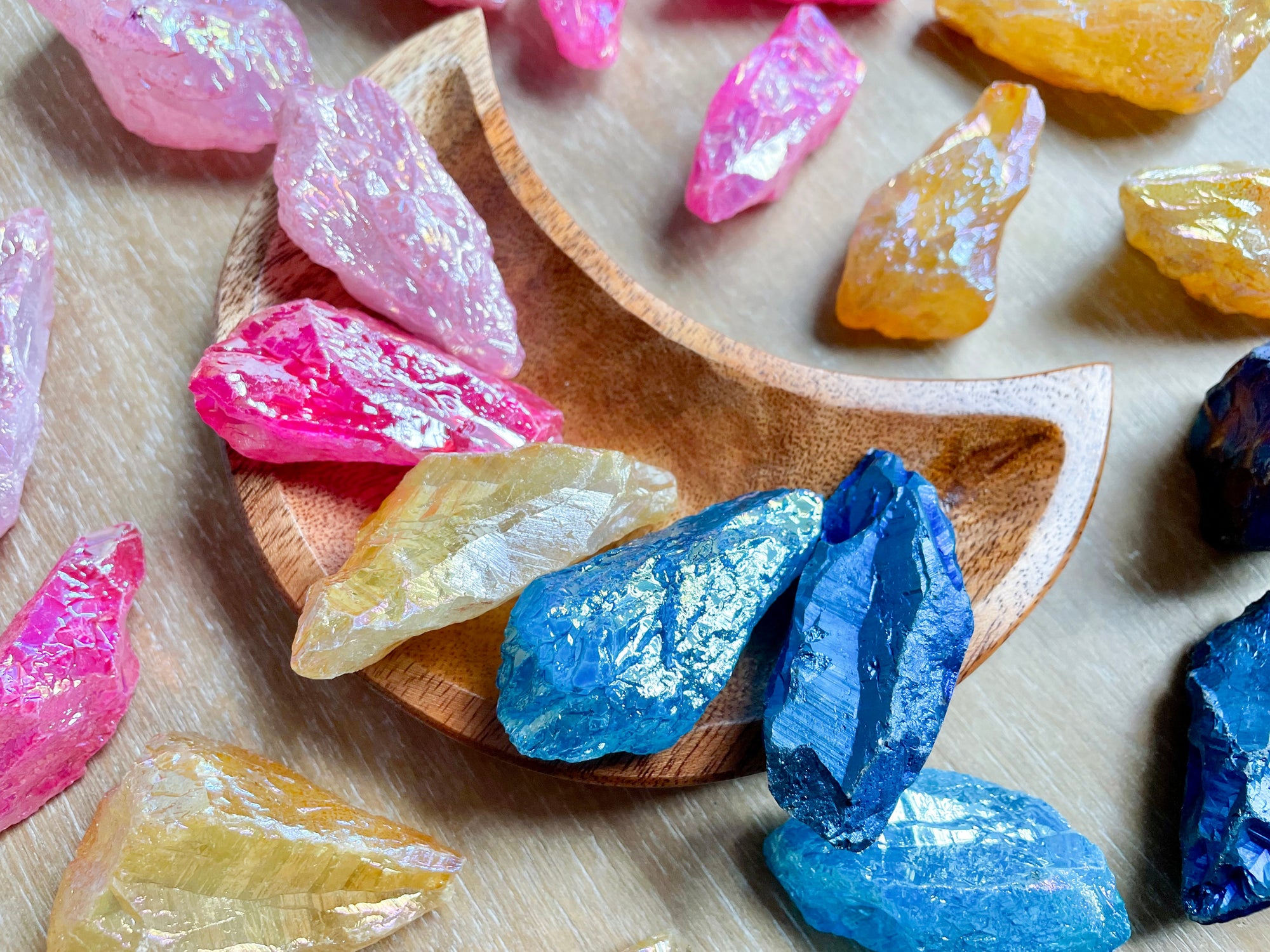 Aura Quartz Raw Pieces