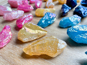 Aura Quartz Raw Pieces