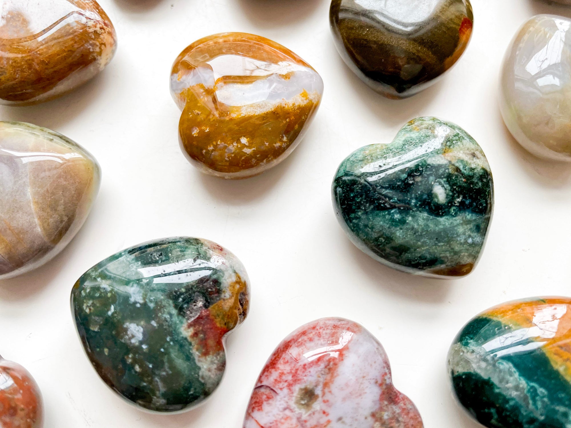 Ocean Jasper Heart