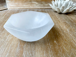 Selenite Hexagon Bowl