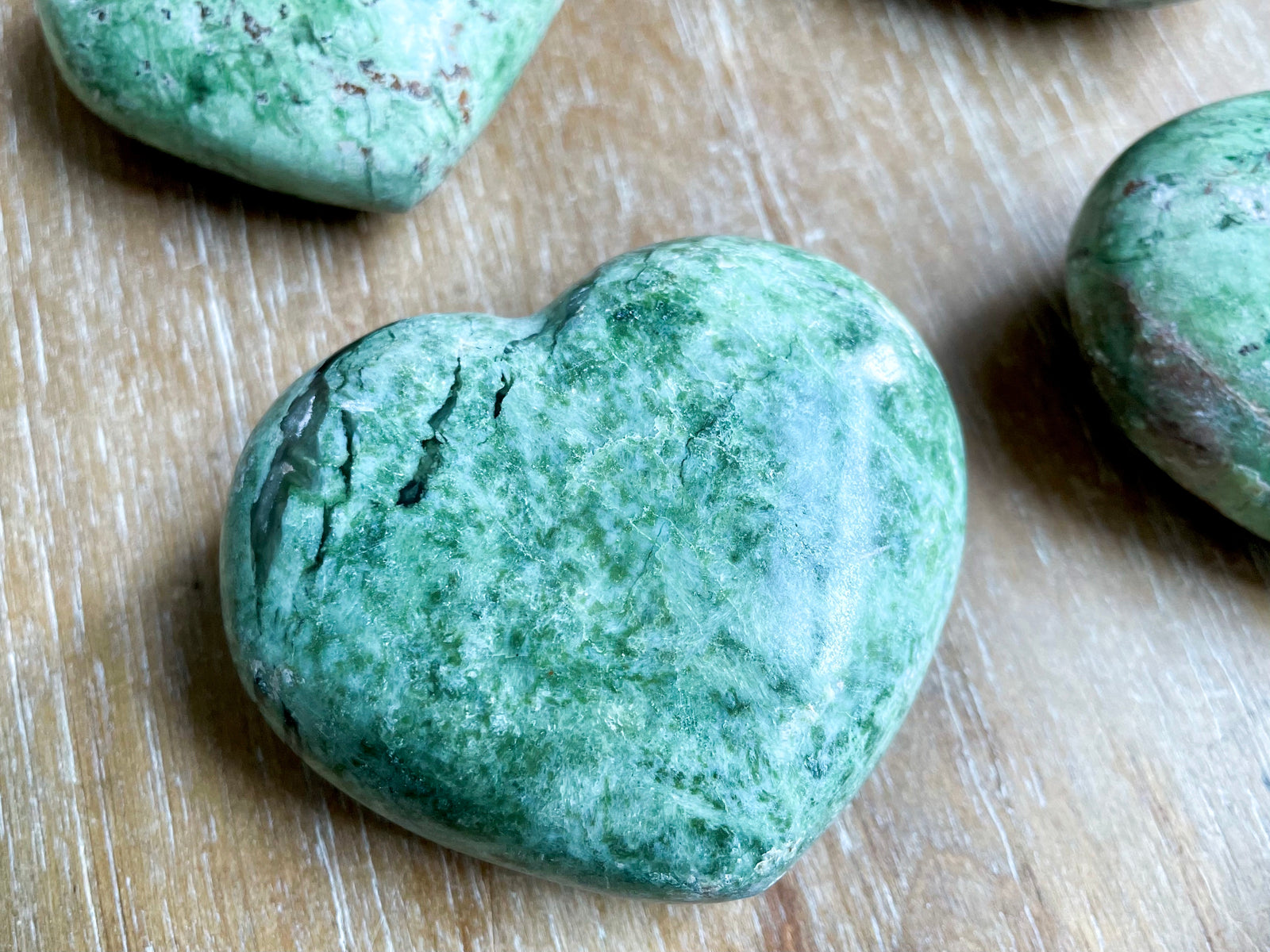 Chrysoprase Heart