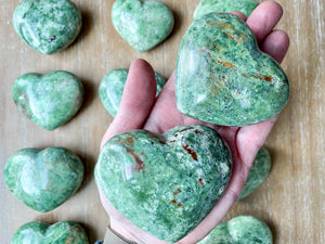 Chrysoprase Heart