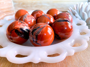 Red Jasper Sphere