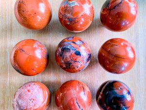 Red Jasper Sphere