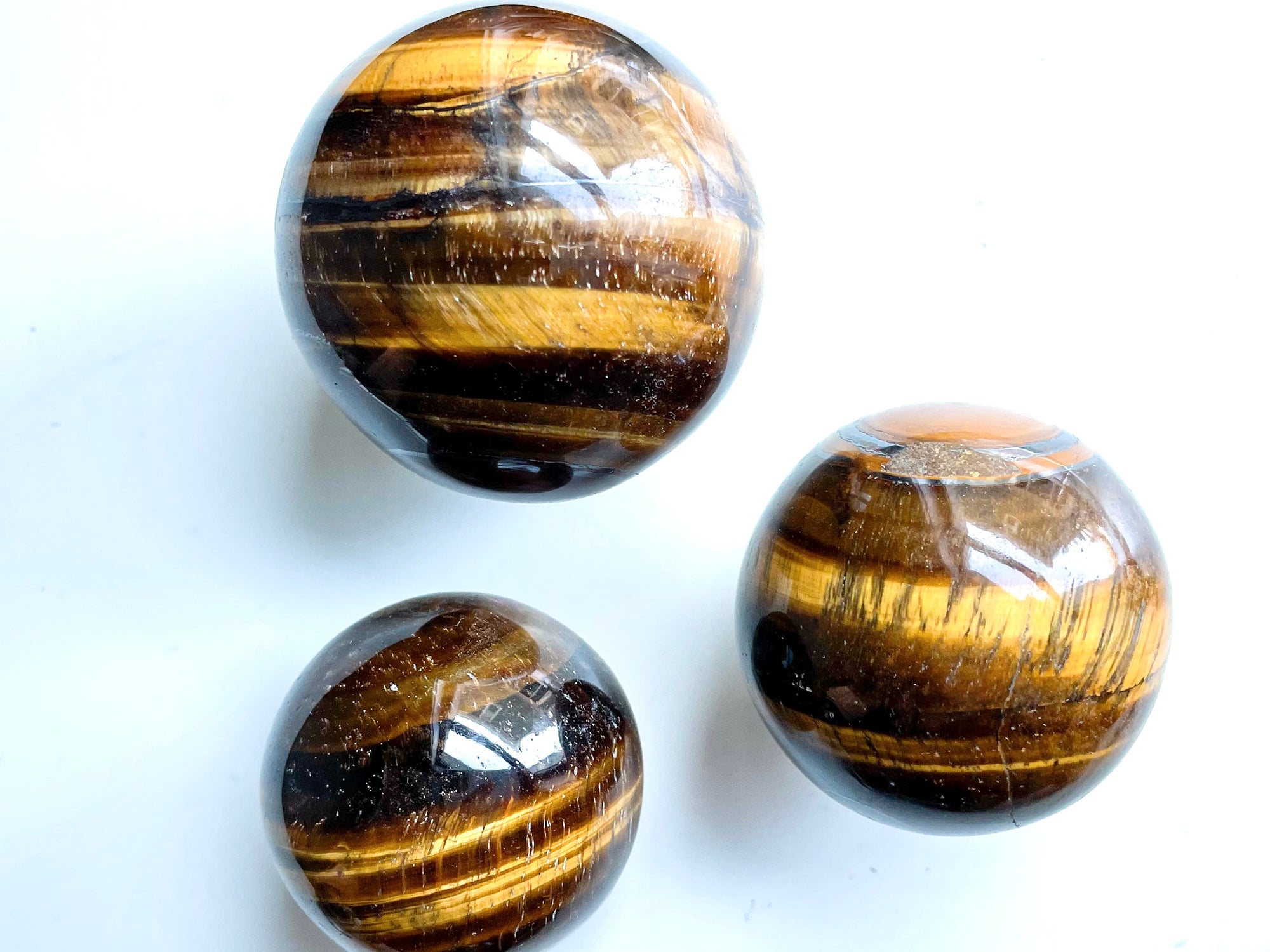 Tiger Eye Sphere