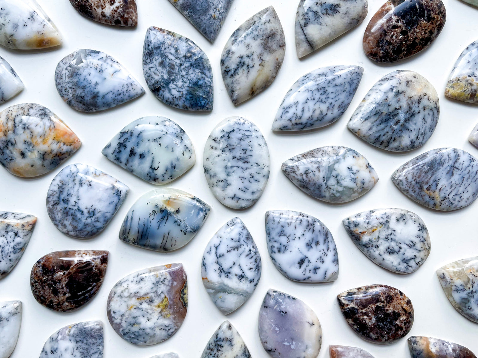 Dendritic Opal Cabochon