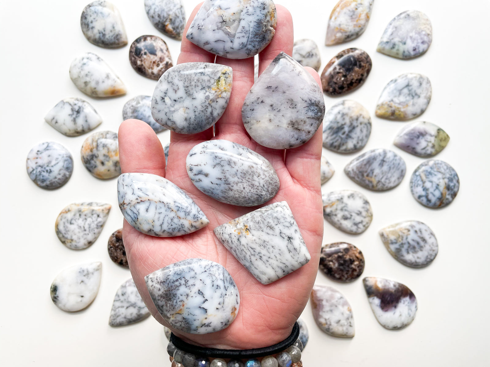 Dendritic Opal Cabochon