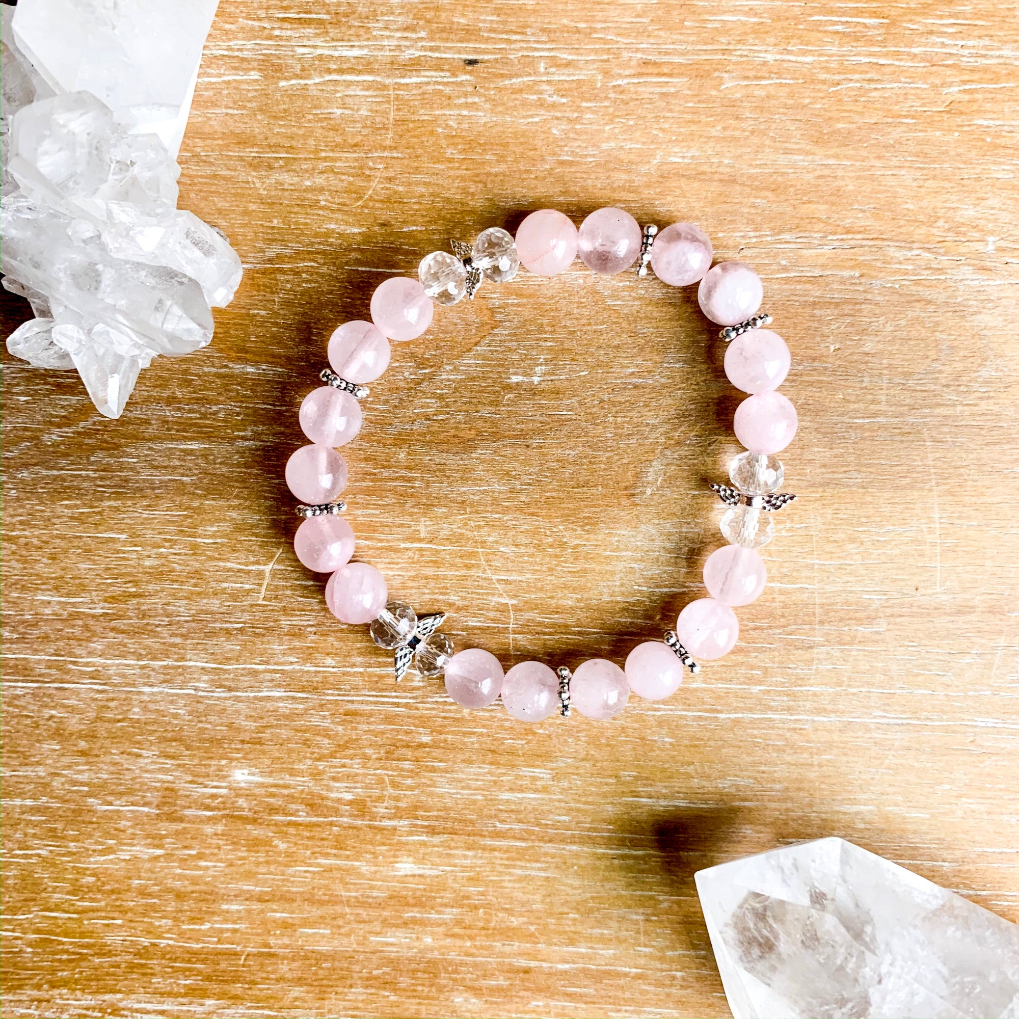 Angel Wing Intention Bracelet || Reiki Infused