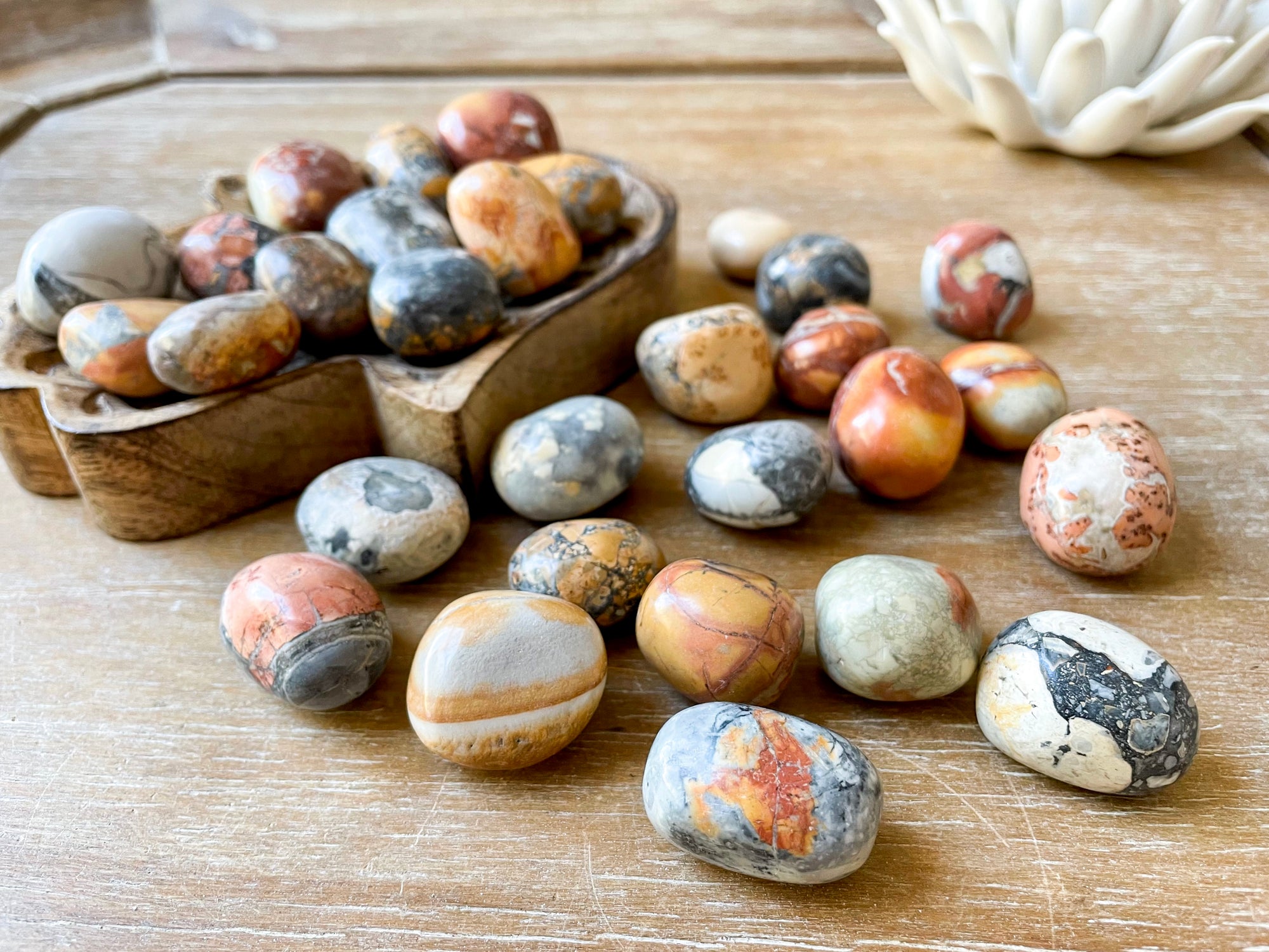 Maligano Jasper Tumbled Stone