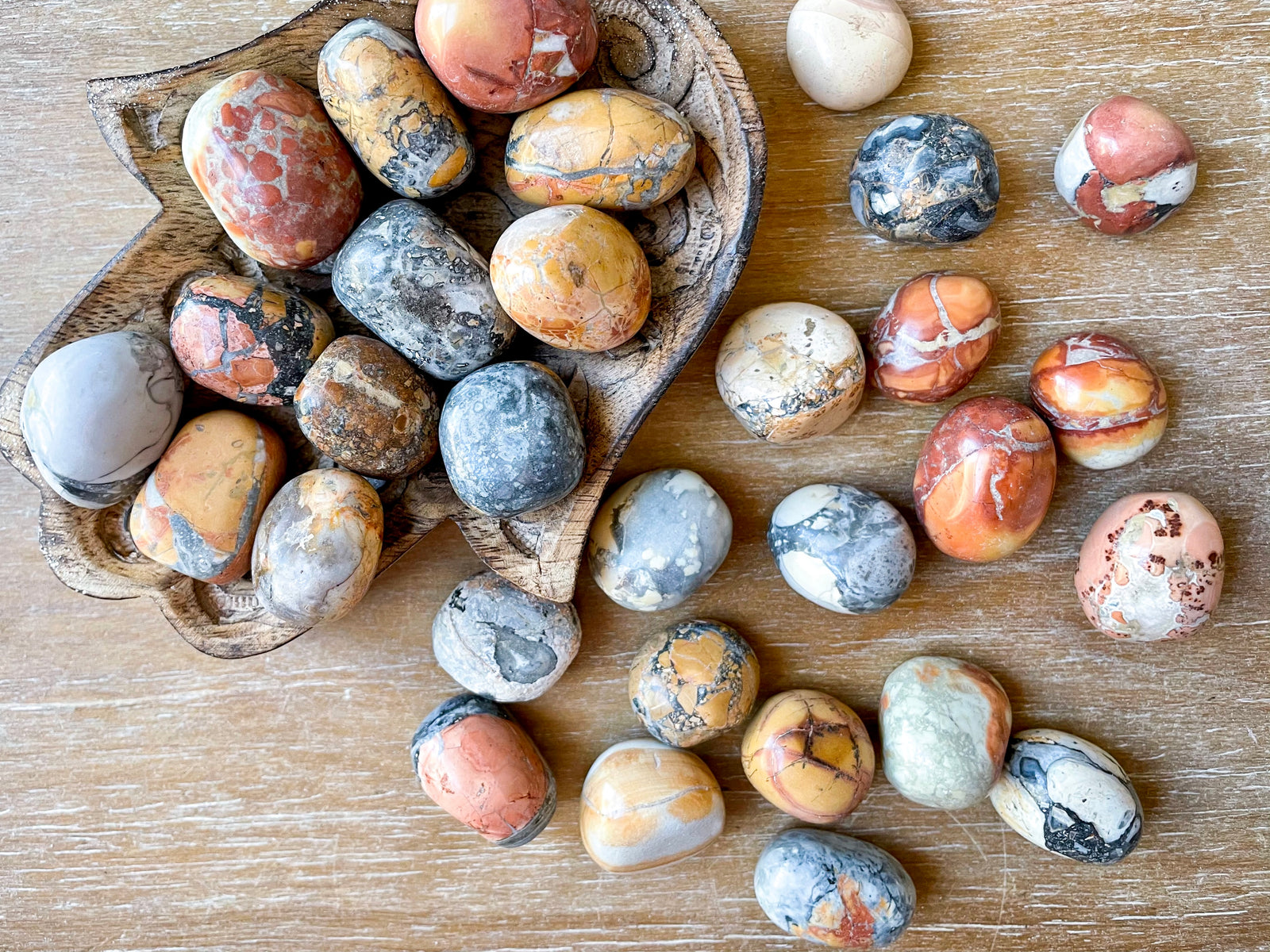 Maligano Jasper Tumbled Stone