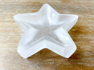 Selenite Star Bowl