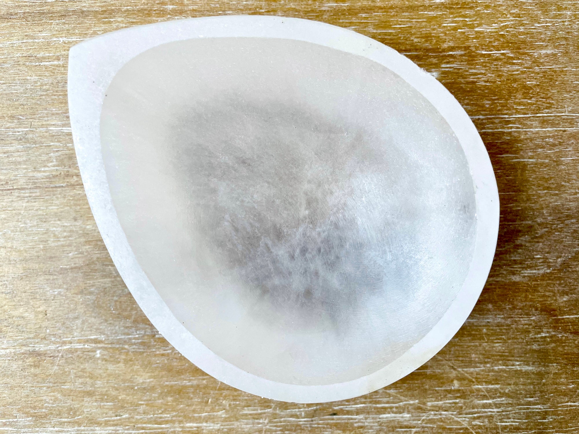 Selenite Dew Drop Bowl