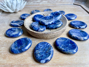 Sodalite Worry Stone