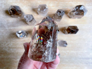 Natural Smoky Quartz Point || Brazil